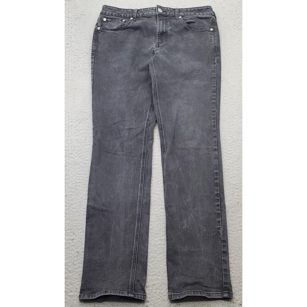 PacSun Slim Jeans Mens 33x32 Black Denim Active Stretch Straight Leg 5-Pocket